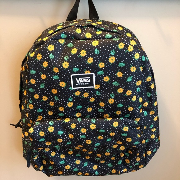 Realm Classic Backpack Vans Bag Flowers Vans Realm Backpack Floral